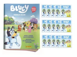 Hot PANINI Bluey 2 Álbum + 15 sobres Colección 2025 pegatinas