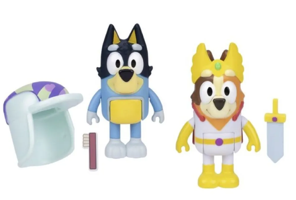 Hot Bluey pack 2 figuras y bingo fairytale de Famosa