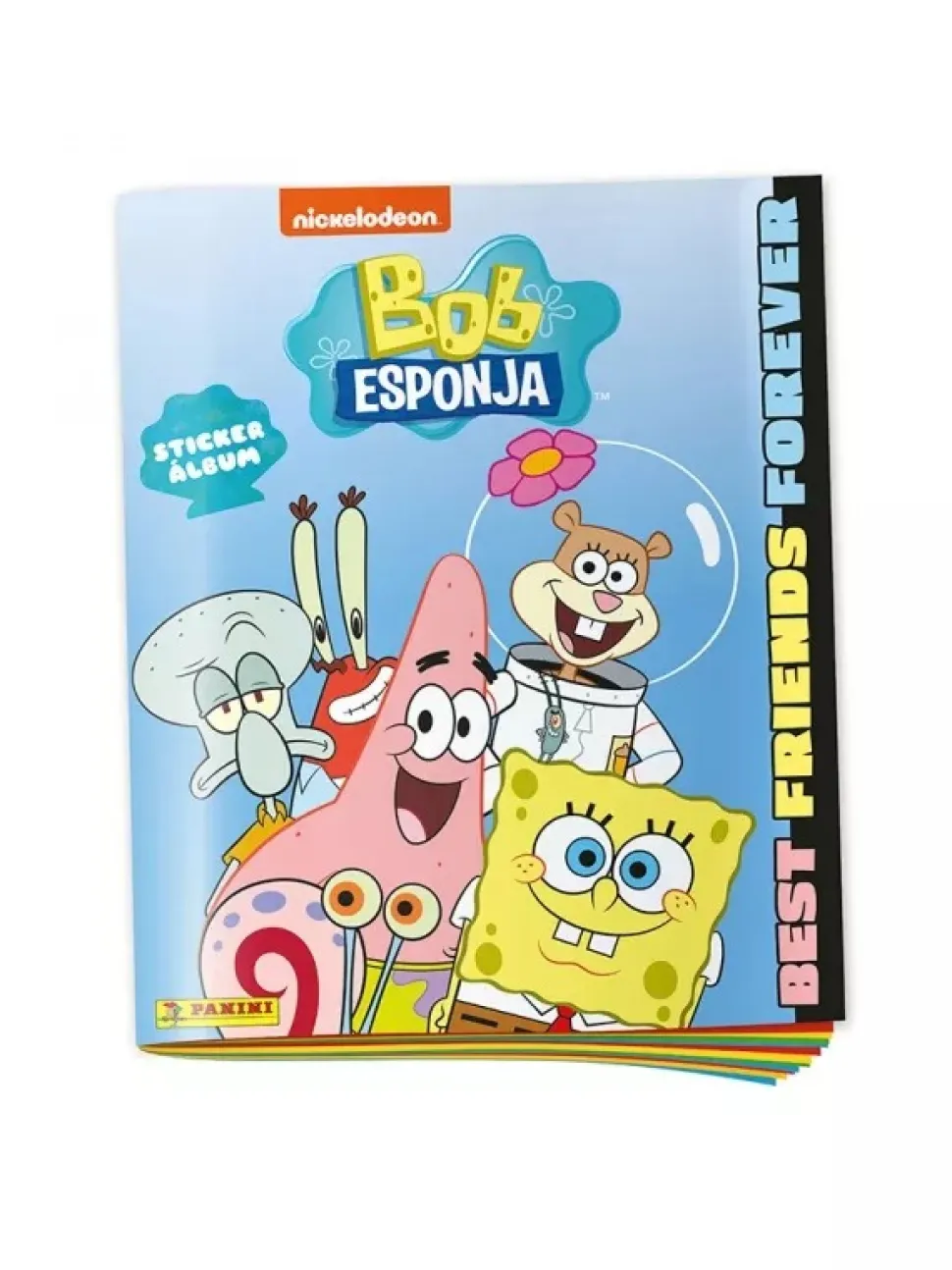 Bob Esponja Álbum de cromos vacío Colección 2024 pegatinas