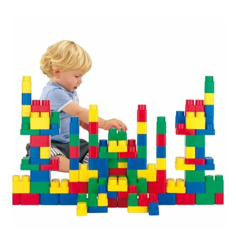 Bolsa Bloques 80 piezas construcción Infantil