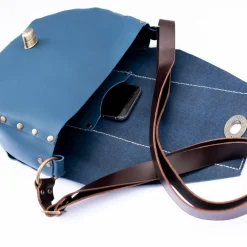 New La Gorgona Bolso piel con estampado de serpiente