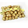 Bombón crocanti relleno de crema de cacao y avellana, cubierta de crocanti de almendra, cobertura de cacao y arroz inflado. Bolsa 1 Kg