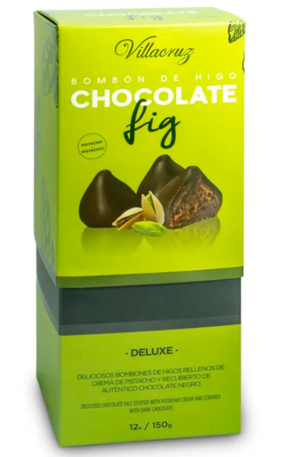 Bombón de Higo Chocolate Fij con Crema de Pistacho 12 uds / 150 g