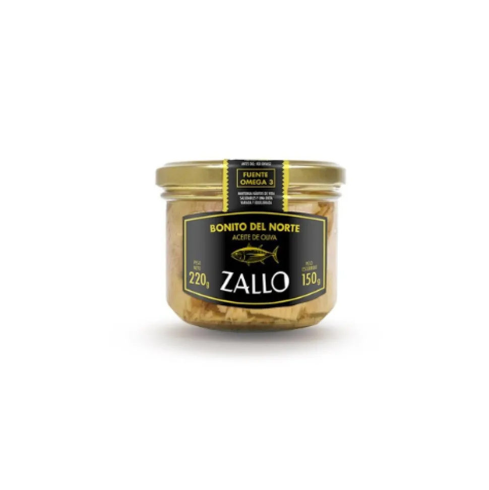 Bonito costera Zallo Lomos aceite oliva - Tarro 220g