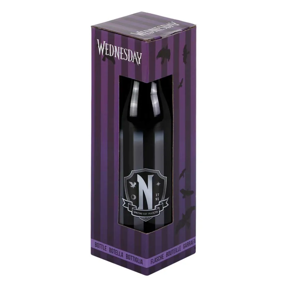 Botella Acero Inoxidable Wednesday Miercoles Adams Original