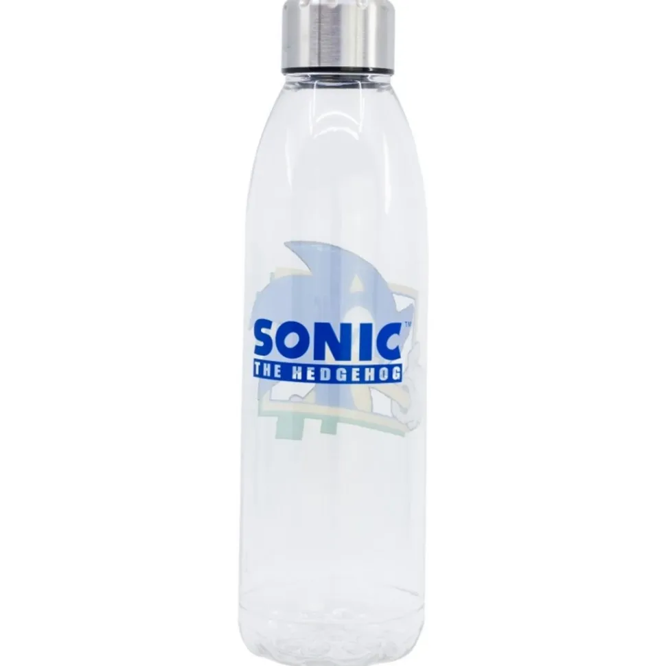 Botella Transparente Sonic con Tapón de Seguridad 980ml