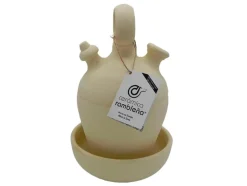 Botijo de barro base fina - 19x19x33 cm - 3.75 L