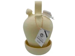 New Cerámica Rambleña Botijo de barro tradicional - 21.5x21.5x36 cm - 5.25 L