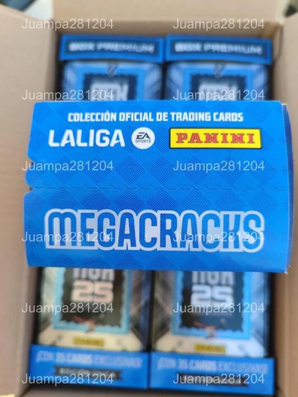 Box Premium 25 aniversario 2026-27 Megacracks Panini la Liga 26/27 Edición Única