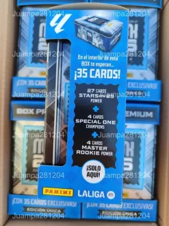 Box Premium 25 aniversario 2026-27 Megacracks Panini la Liga 26/27 Edición Única