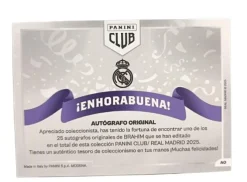 Best PANINI Brahim Díaz Autógrafo Original Real Madrid Club - Solo 25 copias