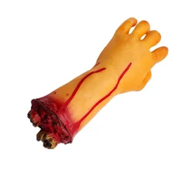Brazo cortado sangriento de látex - Decoración y accesorio Halloween