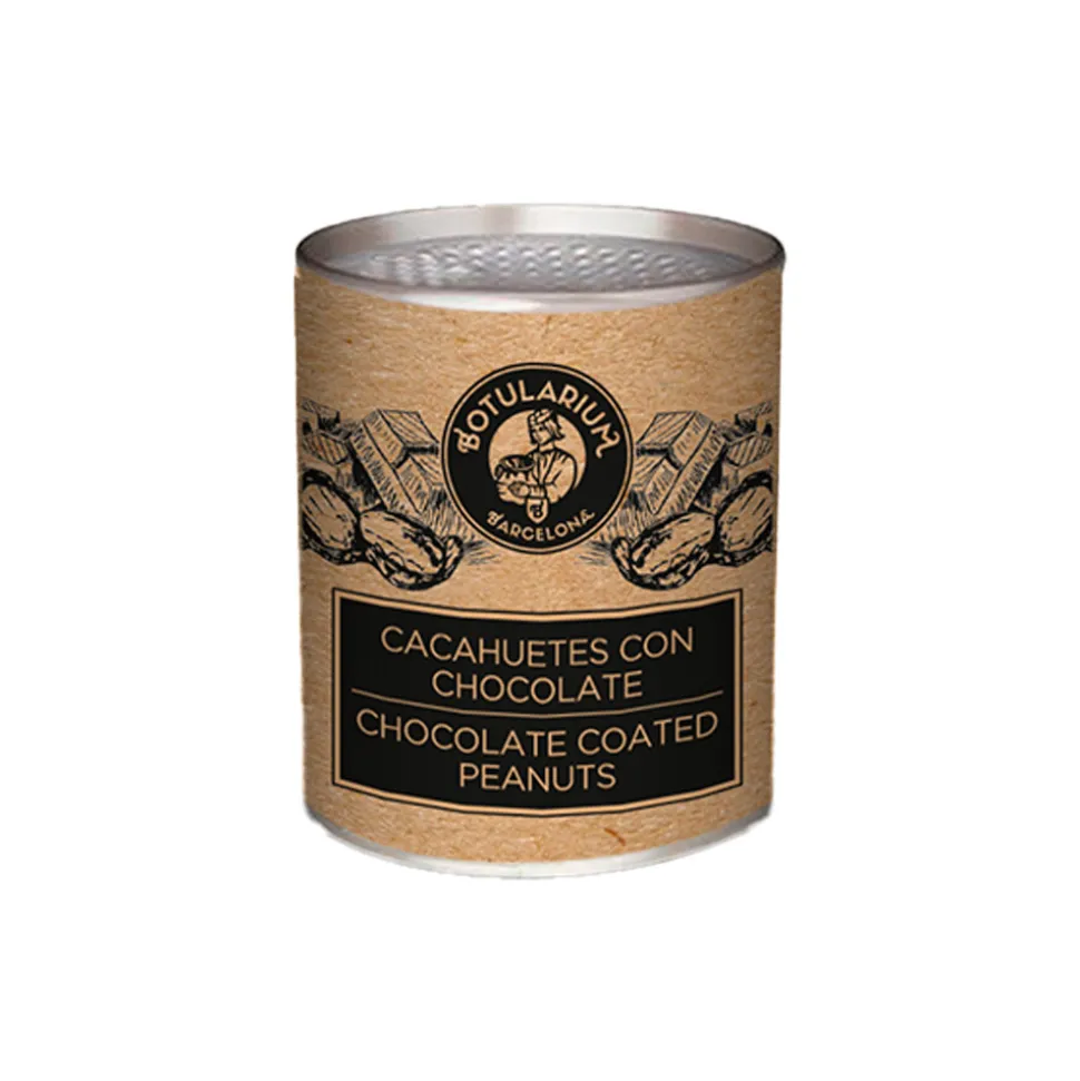 Cacahuete recubierto de chocolate - Pack de 10 latitas minibar