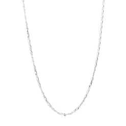 Outlet Cadena De Plata De Ley 50 Cm. 1+1