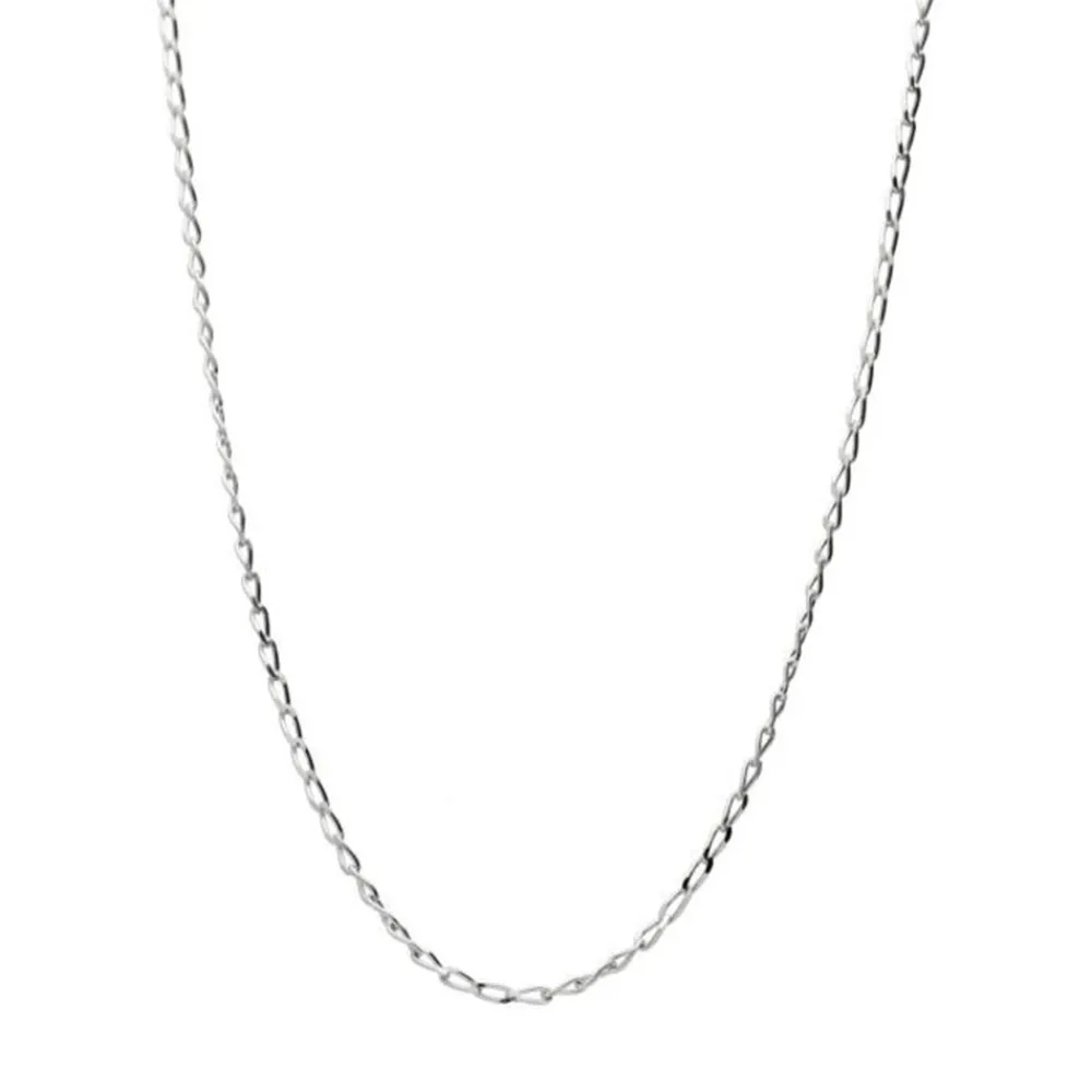 Best Cadena De Plata De Ley Rodiada 040 - 45 Cm.