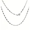 Cadena Lumina De Plata De Ley 45 Cm.