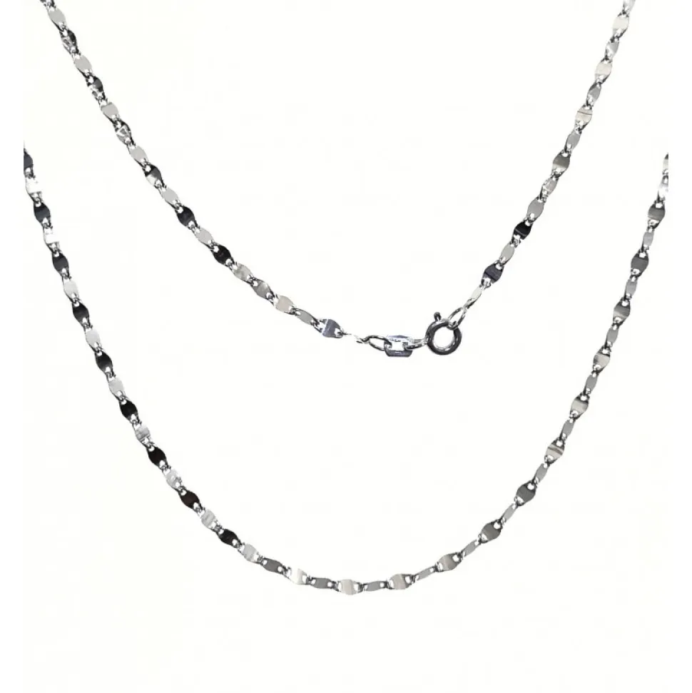 Cadena Plata De Ley Lumina 60 Cm.