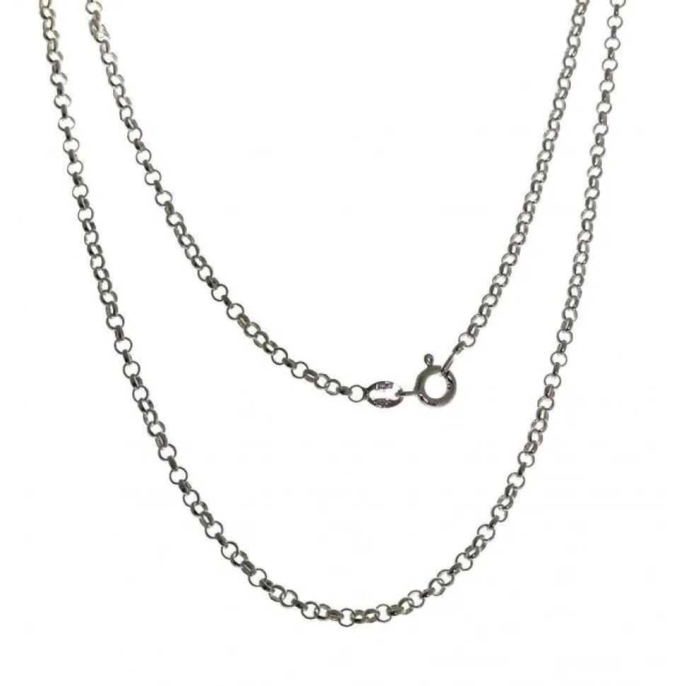 Cadena Rolo De Plata De Ley 60 Cm. 035