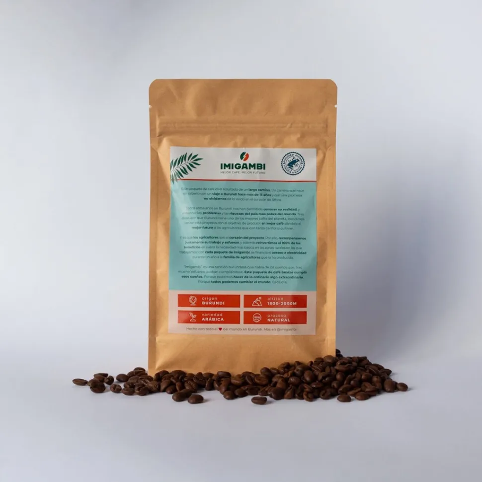 Café en grano Burundi 300g
