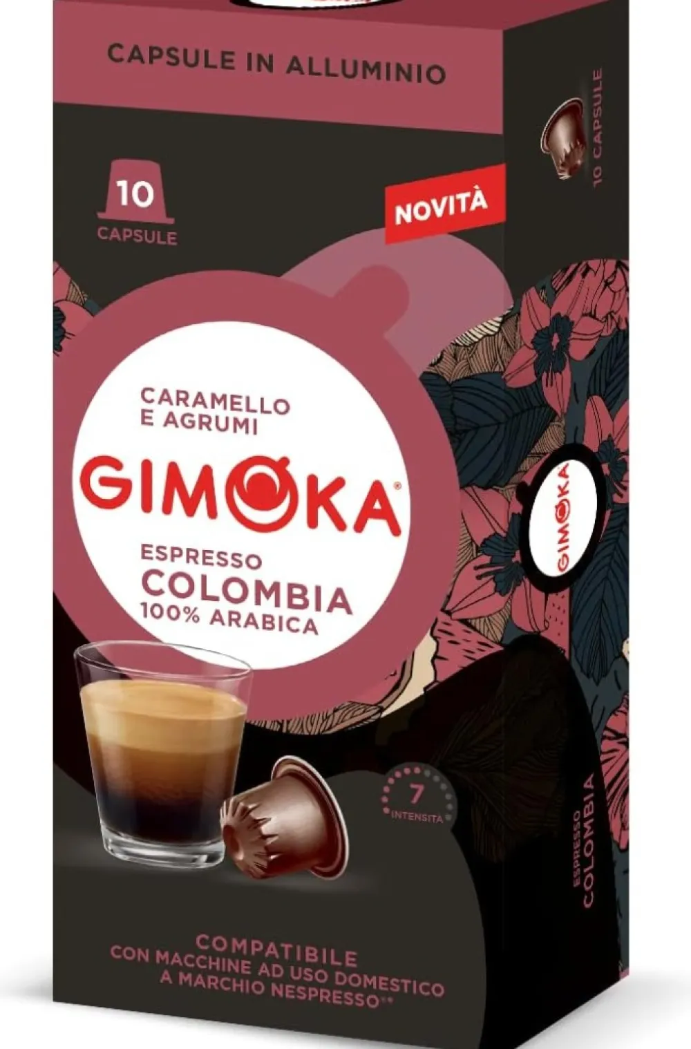 Clearance Gimoka Café Espresso Colombia 10 Cápsulas