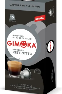 Clearance Gimoka Café Espresso Ristretto 10 Cápsulas