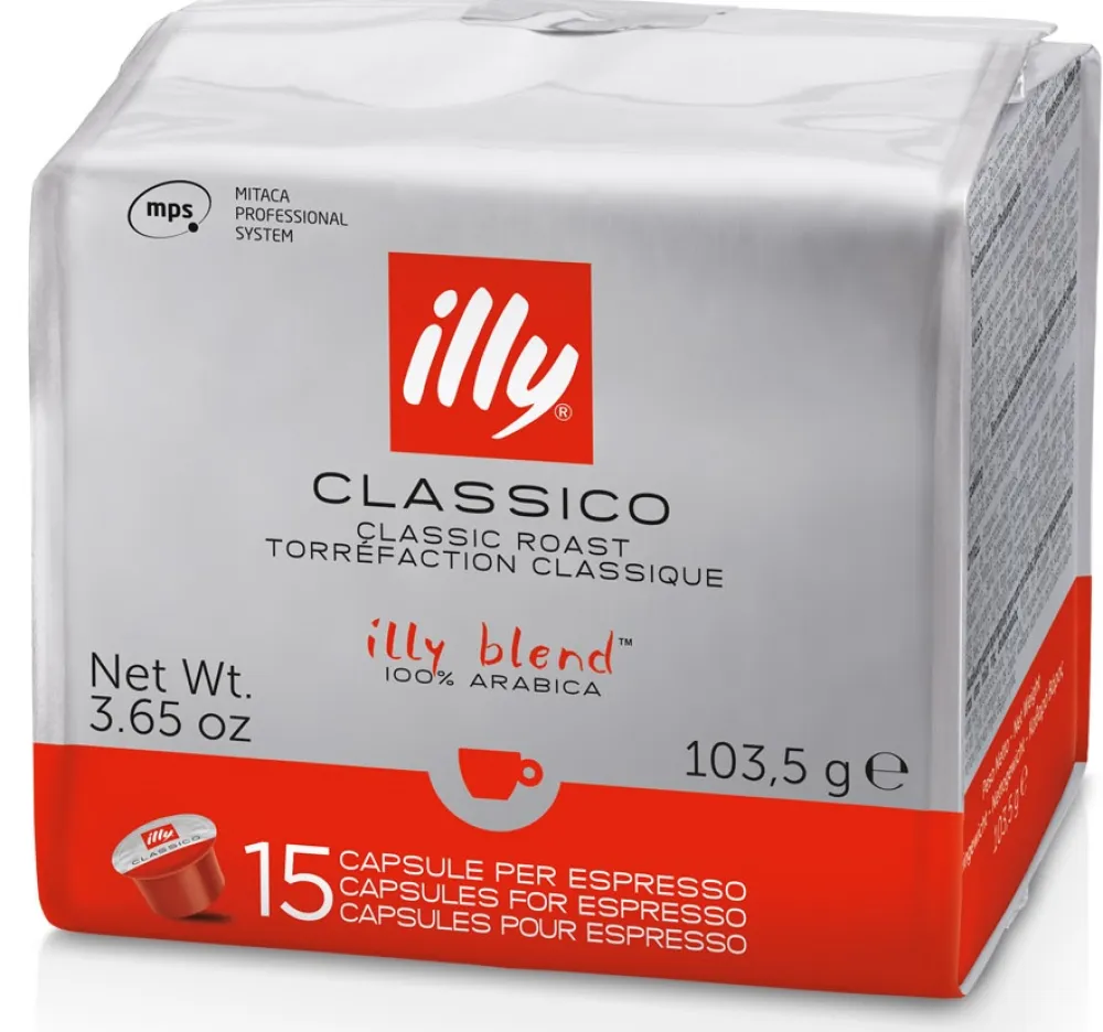 Sale Illy Café MPS Clásico 15 cápsulas