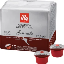 Sale Illy Café MPS Guatemala 15 cápsulas
