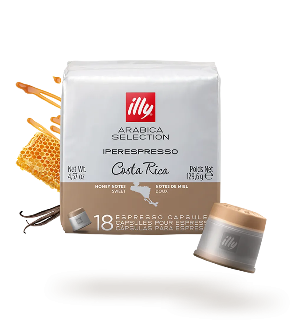 New Illy Café Iperespresso Arabica Selection Costa Rica 18 cápsulas