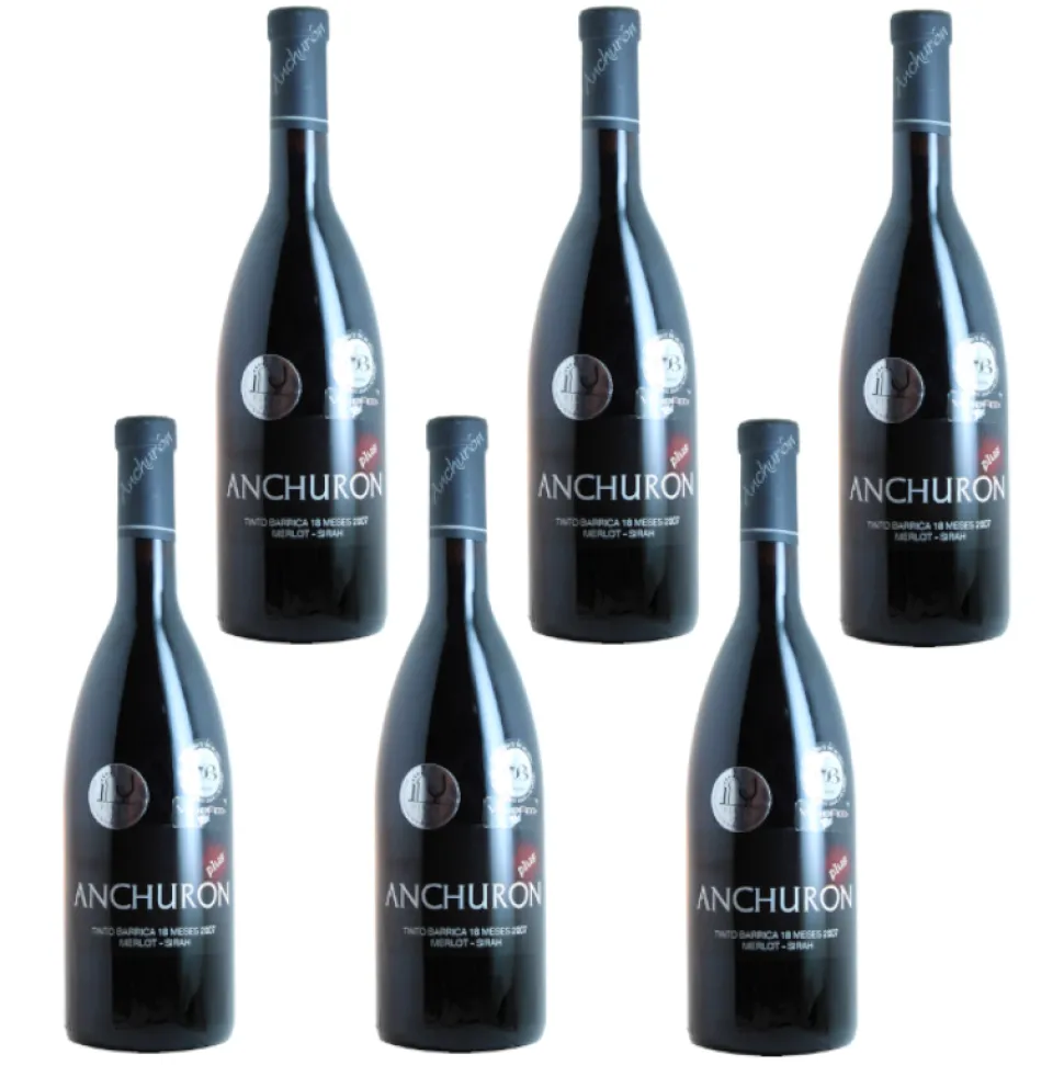 Caja 6 botellas de Vino Tinto Plus 18 meses de barrica de 75 cl