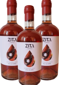 Discount Familia Lodares Caja de 3 botellas. Zita 22. Rosado 100% Cabernet.