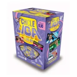Caja de 150 chicles Chicle La Liga Liga Este Colección Panini 2026- 2027