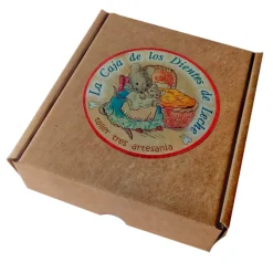 Caja de madera para dientes de leche