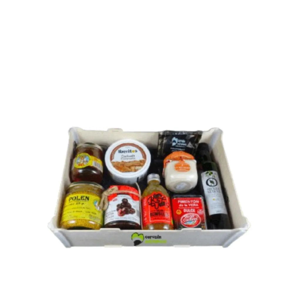 Hot Corazón Extremeño Caja Regalo Gourmet Hervás