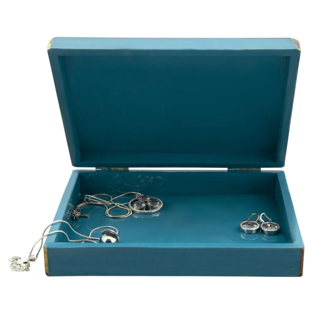 Best Caja solidaria pequeña azul A LA PAR