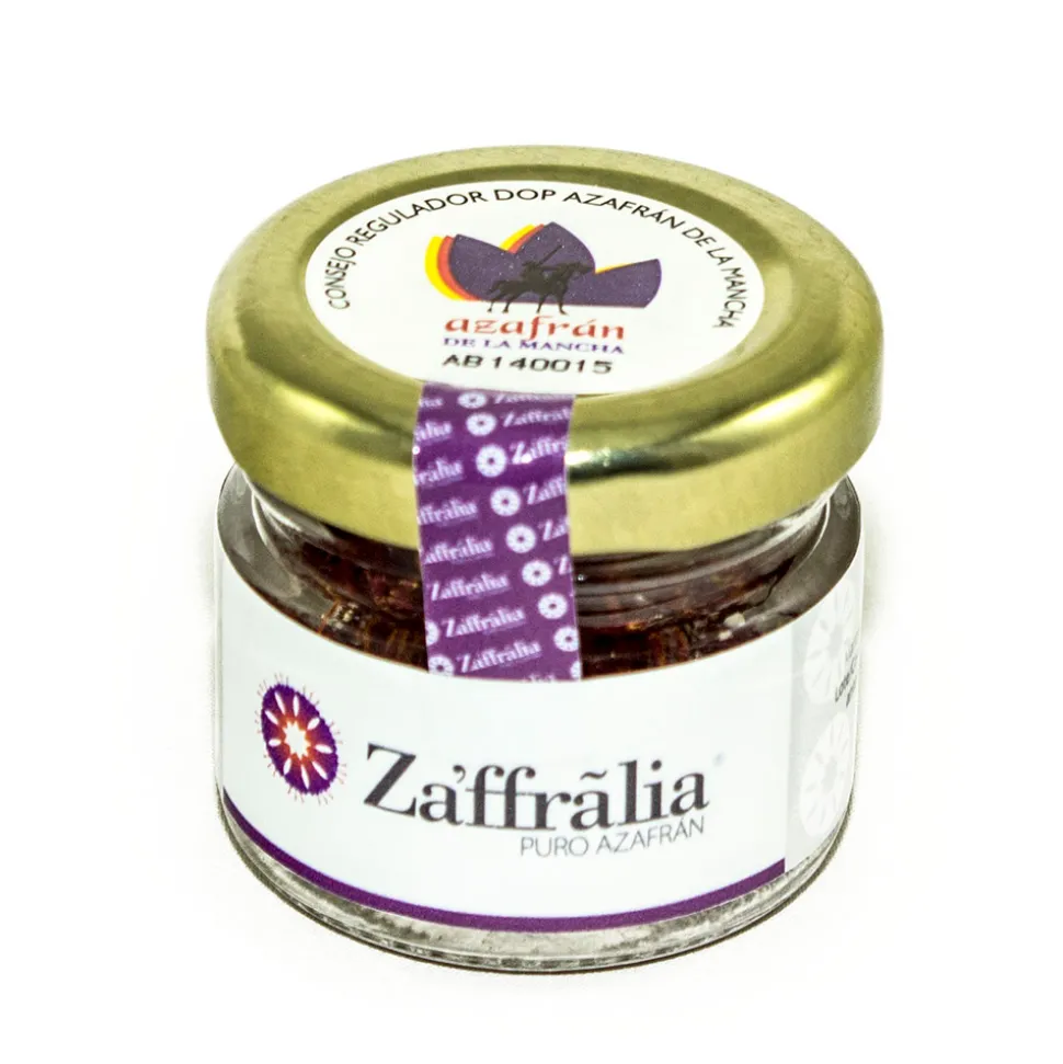 Caja 12 tarros de 1 g de azafrán