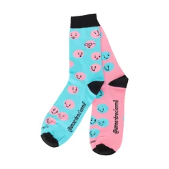 Best Calcetines solidarios de Unoentrecienmil | Azul y rosa