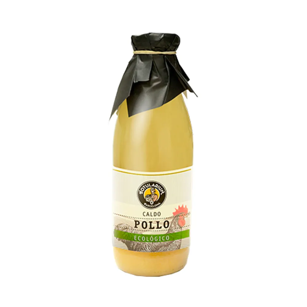 Hot Botularium Caldo de pollo ecológico - 6 unidades x 1 l