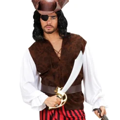 Camisa con chaleco pirata