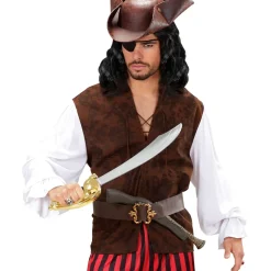 Camisa con chaleco pirata