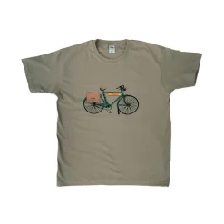 Camiseta Bicicleta de Correos | Color Tierra