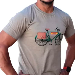 Camiseta Bicicleta de Correos | Color Tierra