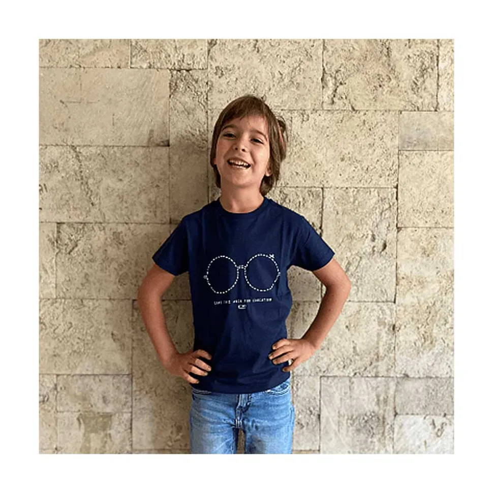 Camiseta infantil "Education" Uttopy - Plan International