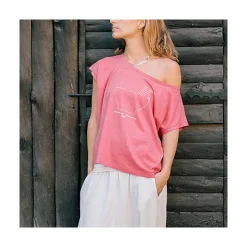Camiseta oversize mujer