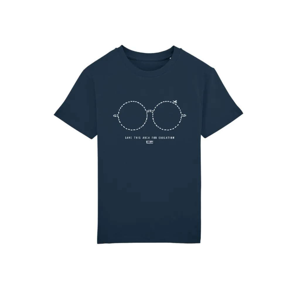Camiseta solidaria unisex "Education" Uttopy - Plan International