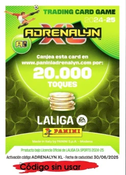 Campeón card 478 Copa campeones 20.000 toques cromo Adrenalyn XL 2024 2025 La liga 24/25