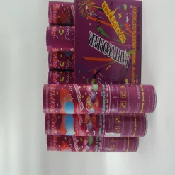 Cañon confettti de multicolor papel