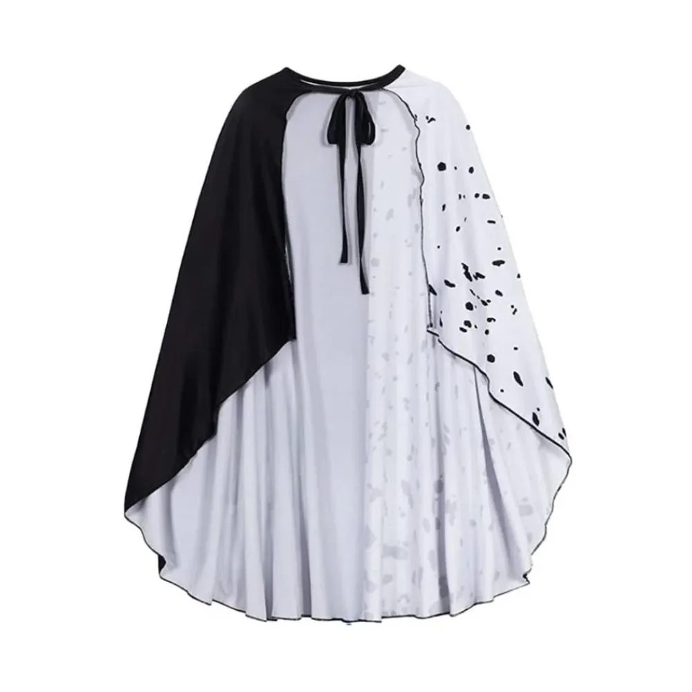 New Kebedo Moda Capa Cruella de Vil para Disfraz