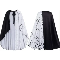 New Kebedo Moda Capa Cruella de Vil para Disfraz