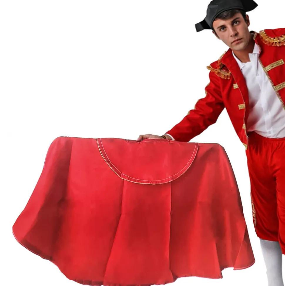 Capote Rojo Torero Adulto