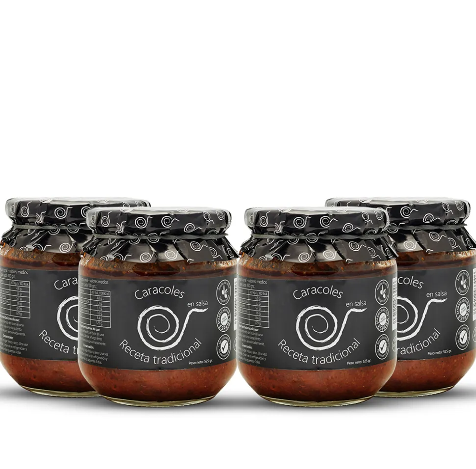 Caracoles en salsa - 4 unidades
